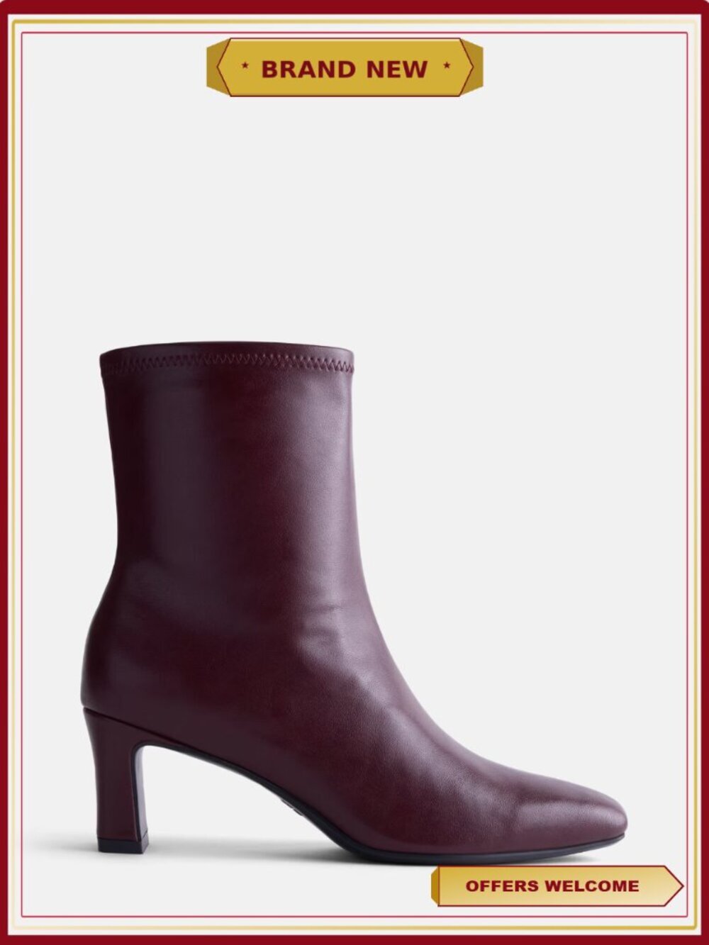 Tapered Toe Booties Ankle Boots Comfort Foam Side Zip Women's Shoes
